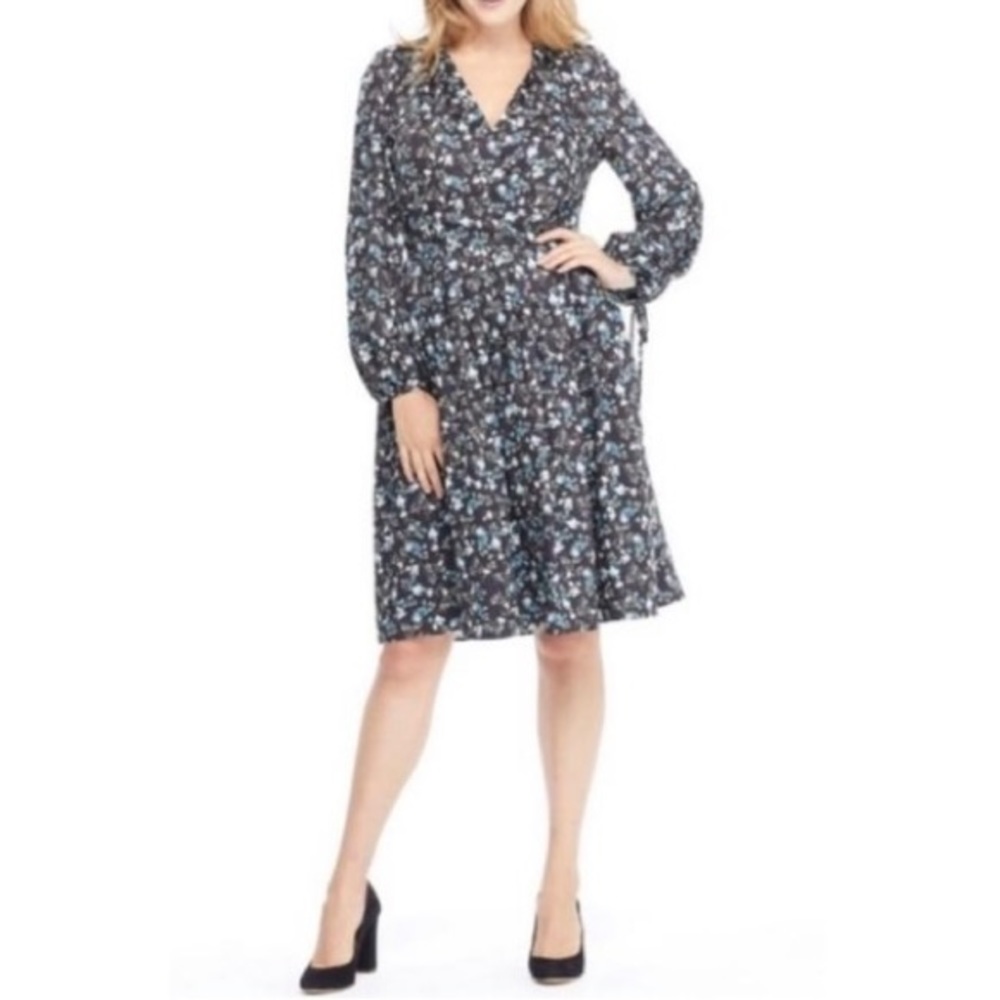 Black Floral Dress by Gal Meets Glam